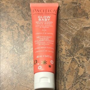 Pacifica Glow Baby brightening Face Wash , 1.4fl oz. , New